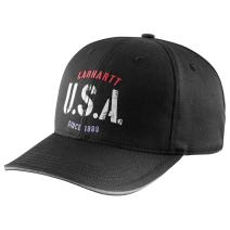 Black USA 1889 Cap