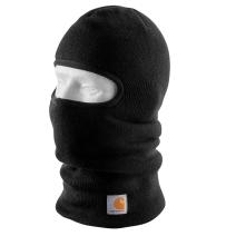 Black Knit Insulated Face Mask