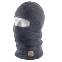 Coal Heather Knit Insulated Face Mask
