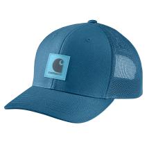 Dark Tranquil Blue Rugged Flex&reg; Twill Mesh-Back Logo Patch Cap