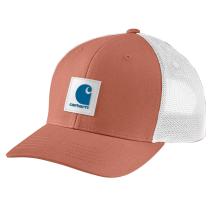 Terracotta Rugged Flex® Twill Mesh-Back Logo Patch Cap