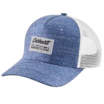 Scout Blue Snow Heather Jersey Mesh-Back Crafted Patch Cap