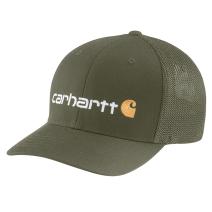 Basil Rugged Flex® Fitted Canvas Mesh-Back Graphic Cap