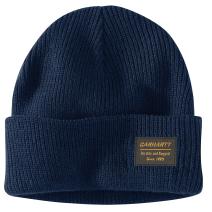 Lakeshore Knit Rugged Patch Beanie