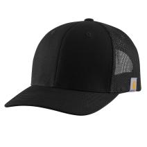 Black Rugged Flex Twill Mesh Back Cap