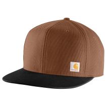 Red Duck Firm Duck Flat Brim Cap