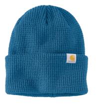 Horizon Blue Knit Waffle Beanie