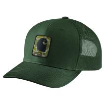 Forestry Green Rugged Flex® Twill Mesh-Back Camo Patch Cap