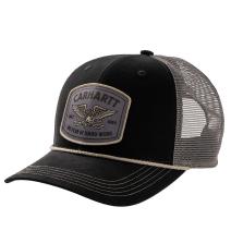 Black Oakland Eagle Cap