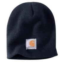 Navy Acrylic Beanie Cap