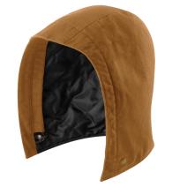 Carhartt Brown Washed Duck Quilted Nylon Lined Hood