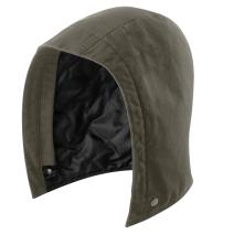 Moss Washed Duck Quilted Nylon Lined Hood