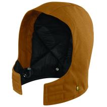 Carhartt Brown Firm Duck Insulated Hood