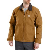 Carhartt Brown Full Swing® Armstrong Jacket - Fleece Lined