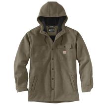 Moss Rain Defender® Relaxed Fit Heavyweight Hooded Shirt Jac