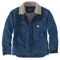 Beech Relaxed Fit Denim Sherpa-Lined Jacket