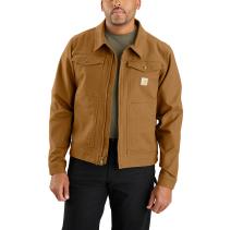 Carhartt Brown Rugged Flex® Relaxed Fit Duck Jacket