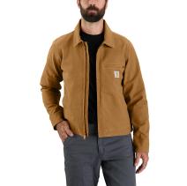 Carhartt Brown Relaxed Fit Rugged Flex Duck Detroit Jacket
