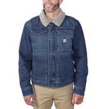 Beech Relaxed Fit Denim Sherpa-Lined Jacket