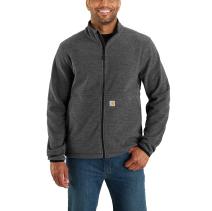 Carbon Heather Full-Zip Relaxed Fit Fleece Jacket