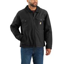 Black Montana Rugged Flex® Duck Relaxed Fit Insulated Jacket
