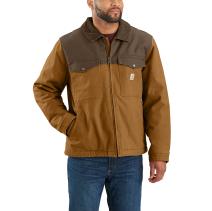 Carhartt Brown/Coffee Montana Rugged Flex® Duck Relaxed Fit Insulated Jacket