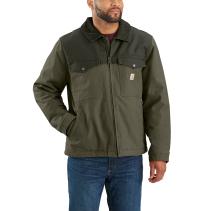 Moss/Olive Montana Rugged Flex® Duck Relaxed Fit Insulated Jacket
