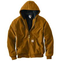 Carhartt Brown Loose Fit Firm Duck Insulated Active Jacket