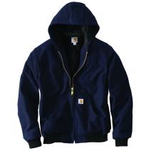 Dark Navy Loose Fit Firm Duck Insulated Active Jacket