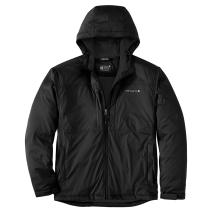 Black Rugged Flex® Relaxed Fit Lightweight Stretch Insulated Jacket