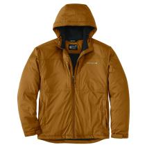Carhartt Brown Rugged Flex&reg; Relaxed Fit Lightweight Stretch Insulated Jacket