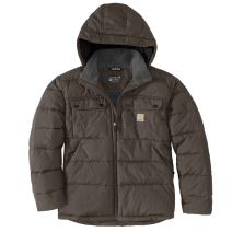 Dark Coffee Montana Loose Fit Insulated Jacket