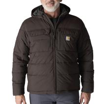Dark Brown Montana Loose Fit Insulated Jacket