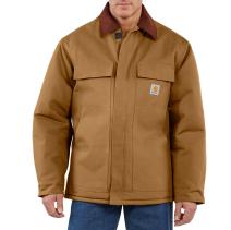 Carhartt Brown Arctic Traditional Coat - Quilt Lined