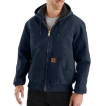 Midnight Sandstone Duck Active Jacket - Quilted Flannel Lined