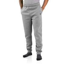 Heather Gray Relaxed Fit Midweight Tapered Sweatpant