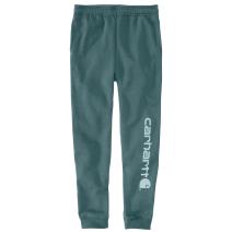 Sea Pine Heather Relaxed Fit Midweight Tapered Graphic Sweatpant