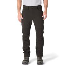 Black Relaxed Tapered Steel Buffalo Pant