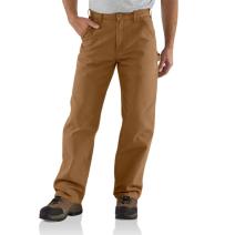 Carhartt Brown Washed Duck Work Loose Fit Pant