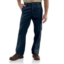 Navy Twill Work Relaxed Fit Pant