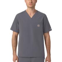 Pewter Men's Rugged Flex&reg; Field V-Neck Top