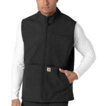 Black Rugged Flex® Modern Fit Bonded Fleece Vest