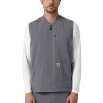 Pewter Men's Force® Cross-Flex Lightweight Scrub Vest