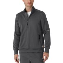 Pewter Rugged Flex&trade; RSCU Modern Fit Half Zip
