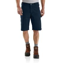 Navy Rugged Flex® Relaxed Fit Canvas Utility Work Short - 11 Inch