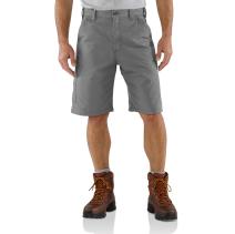 Steel Loose Fit Canvas Utility Work Short - 10 Inch