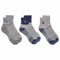 Blue Force Merino Wool Quarter Sock 3-Pack