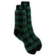 Green Cold Weather Sherpa-Lined Thermal Crew Sock