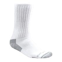 White All-Season Cotton Crew Sock 3-Pack