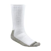 White Full Cushion Synthetic Steel-Toe Boot Sock 2-Pack